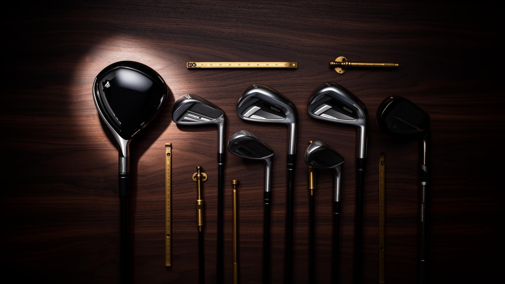 Arranged golf clubheads